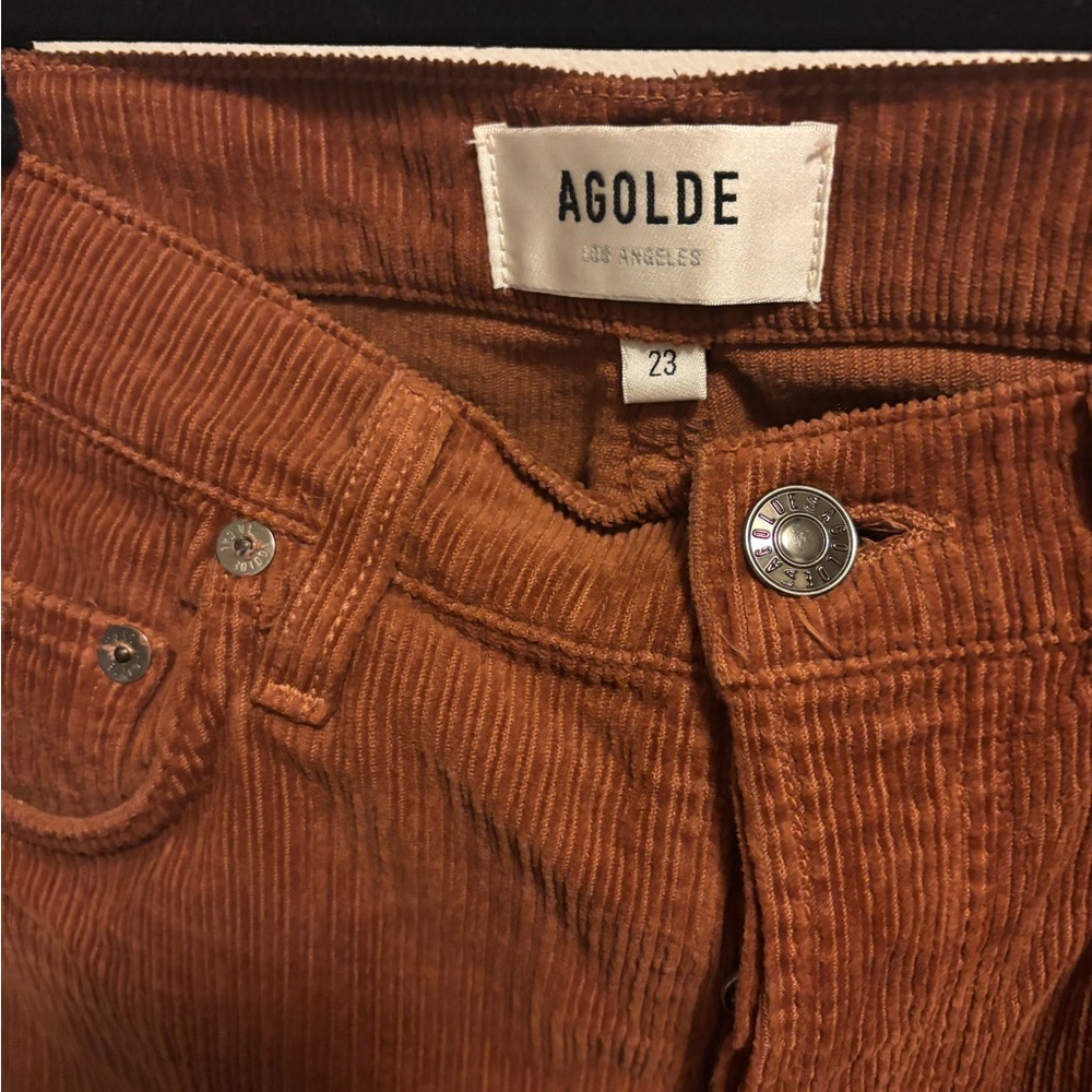 NWOT! Agolde Riley Corduroy’s - Picture 3 of 3